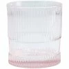 Fortessa Tableware Solutions Fortessa NoHo 9.85 Oz. Pink Rocks / Double Old Fashioned Glass - 4/Case