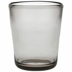 Fortessa Tableware Solutions Fortessa Veranda 14 Oz. Gray Tritan Plastic Rocks / Double Old Fashioned Glass - 12/Case
