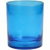 Fortessa Tableware Solutions Fortessa Outside 12 Oz. Blue Tritan Plastic Rocks / Old Fashioned Glass - 24/Case