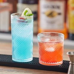 Acopa Zion Rocks / Old Fashioned And Highball Glass Set - 24/Case
