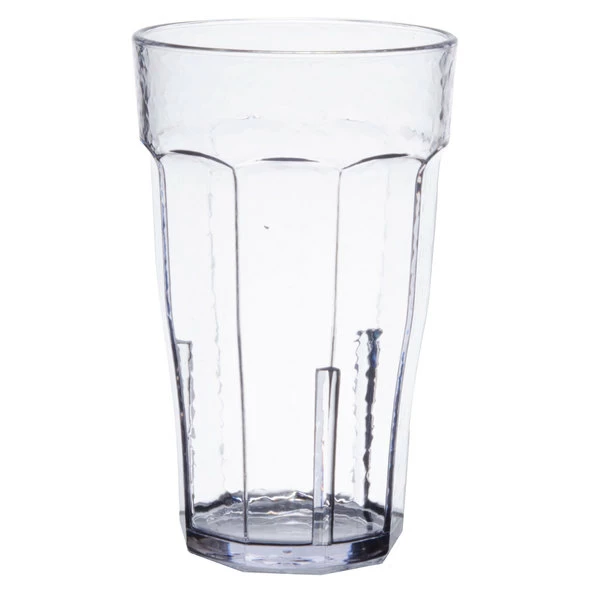 Cambro LT12152 Laguna 12 Oz. Clear Customizable SAN Plastic Tumbler - 36/Case 2 Cambro LT12152 Laguna 12 Oz. Clear Customizable SAN Plastic Tumbler - 36/Case - Image 2