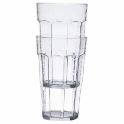 Cambro LT12152 Laguna 12 Oz. Clear Customizable SAN Plastic Tumbler - 36/Case 5 Cambro LT12152 Laguna 12 Oz. Clear Customizable SAN Plastic Tumbler - 36/Case -Vidivi shop 233944