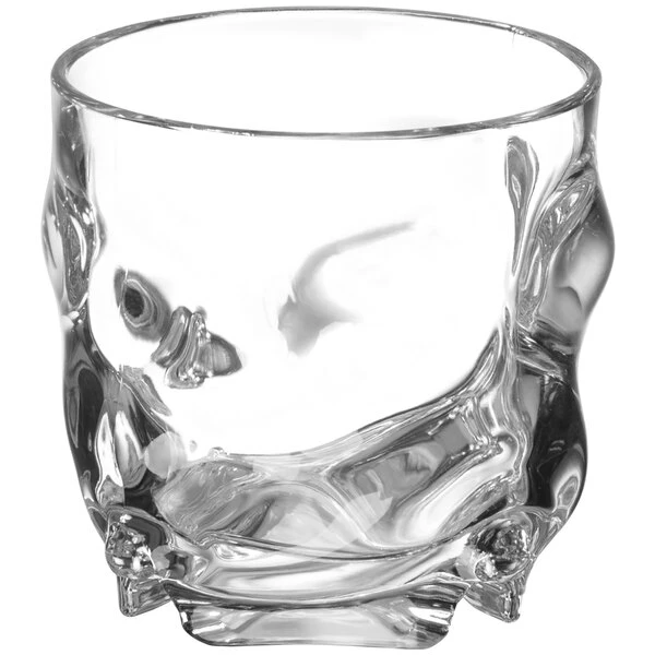 GET Enterprises GET SW-1440-1-CL L7 12 Oz. SAN Plastic Stackable Double Rocks / Old Fashioned Glass - 24/Case 2 GET Enterprises GET SW-1440-1-CL L7 12 Oz. SAN Plastic Stackable Double Rocks / Old Fashioned Glass - 24/Case - Image 2