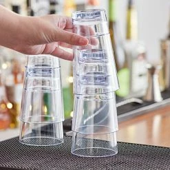 Choice 16 Oz. SAN Plastic Stackable Mixing / Pint Glass -Vidivi shop 2380307