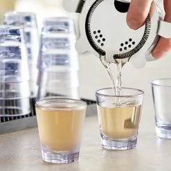 Choice 1.5 Oz. SAN Plastic Stackable Shot Glass - 24/Case -Vidivi shop 2412746