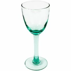 Kalalou 8 Oz. Recycled Wine Glass - 6/Case