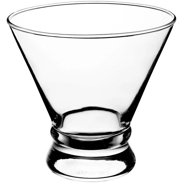 Acopa 8 Oz. Stemless Martini / Dessert Glass - 12/Case 2 Acopa 8 Oz. Stemless Martini / Dessert Glass - 12/Case - Image 2