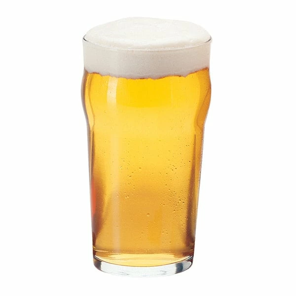 Libbey 14801HT No-Nik 20 Oz. Customizable English Pub / Nonic Glass - 36/Case 3 Libbey 14801HT No-Nik 20 Oz. Customizable English Pub / Nonic Glass - 36/Case - Image 3