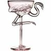 Flavour Blaster 5.9 Oz. Flamingo Cocktail Glass - 2/Pack
