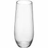American Metalcraft Parker Collection 9 Oz. Tritan Plastic Stemless Flute Glass - 12/Case