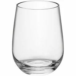 American Metalcraft Parker Collection 20 Oz. Tritan Plastic Stemless Wine Glass - 12/Case