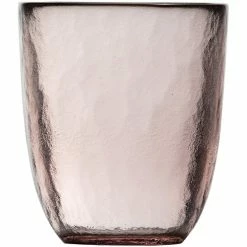 Fortessa Tableware Solutions Fortessa Los Cabos 10 Oz. Pink Glass Tumbler - 4/Case