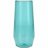 Fortessa Tableware Solutions Fortessa Sole 18 Oz. Aqua Sky Tritan Plastic Beverage Glass - 12/Case