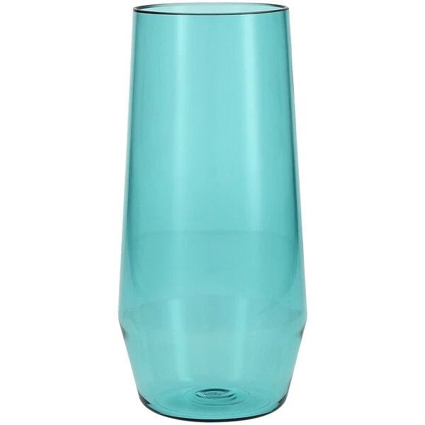 Fortessa Tableware Solutions Fortessa Sole 18 Oz. Aqua Sky Tritan Plastic Beverage Glass - 12/Case 1 Fortessa Tableware Solutions Fortessa Sole 18 Oz. Aqua Sky Tritan Plastic Beverage Glass - 12/Case