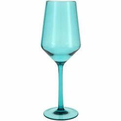 Fortessa Tableware Solutions Fortessa Sole 13 Oz. Aqua Sky Tritan Plastic White Wine Glass - 12/Case
