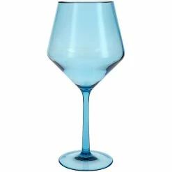 Fortessa Tableware Solutions Fortessa Sole 22 Oz. Blue Ether Tritan Plastic Red Wine Glass - 12/Case