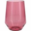 Fortessa Tableware Solutions Fortessa Sole 19 Oz. Rose Tritan Plastic Stemless Wine Glass - 12/Case