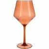 Fortessa Tableware Solutions Fortessa Sole 22 Oz. Terra Cotta Tritan Plastic Red Wine Glass - 12/Case