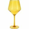 Fortessa Tableware Solutions Fortessa Sole 22 Oz. Yellow Sun Tritan Plastic Red Wine Glass - 12/Case