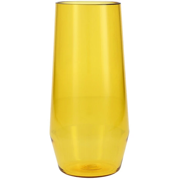 Fortessa Tableware Solutions Fortessa Sole 18 Oz. Yellow Sun Tritan Plastic Beverage Glass - 12/Case 1 Fortessa Tableware Solutions Fortessa Sole 18 Oz. Yellow Sun Tritan Plastic Beverage Glass - 12/Case