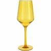 Fortessa Tableware Solutions Fortessa Sole 13 Oz. Yellow Sun Tritan Plastic White Wine Glass - 12/Case