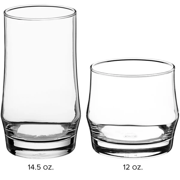 Acopa Saloon 14.5 Oz. Beverage Glass - 12/Case 4 Acopa Saloon 14.5 Oz. Beverage Glass - 12/Case - Image 4