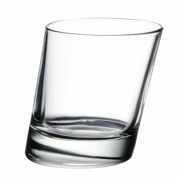 Libbey 11006721 Pisa 9.5 Oz. Customizable Slanted Rocks / Old Fashioned Glass - 12/Case 2 Libbey 11006721 Pisa 9.5 Oz. Customizable Slanted Rocks / Old Fashioned Glass - 12/Case - Image 2