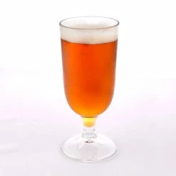 GET Enterprises GET SW-1414-1-CL 12 Oz. Customizable SAN Plastic Goblet - 24/Case