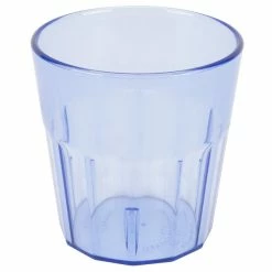 Cambro NT9401 Newport 9.3 Oz. Slate Blue Customizable SAN Plastic Tumbler - 36/Case