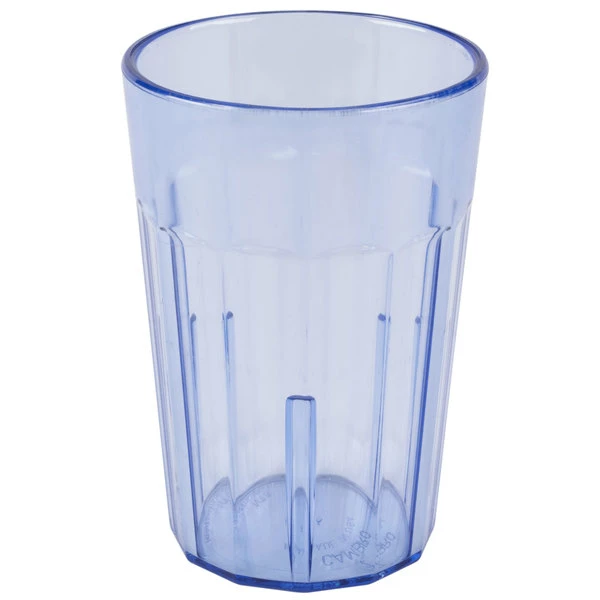 Cambro NT5401 Newport 6.4 Oz. Slate Blue Customizable SAN Plastic Tumbler - 36/Case 1 Cambro NT5401 Newport 6.4 Oz. Slate Blue Customizable SAN Plastic Tumbler - 36/Case