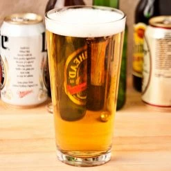 Libbey Restaurant Basics 22 Oz. Customizable Rim Tempered Mixing Glass - 24/Case