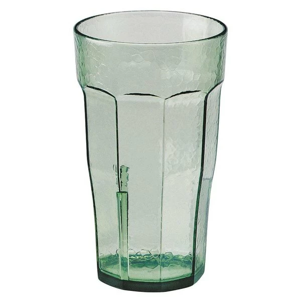 Cambro LT12427 Laguna 12 Oz. Spanish Green Customizable SAN Plastic Tumbler - 36/Case 1 Cambro LT12427 Laguna 12 Oz. Spanish Green Customizable SAN Plastic Tumbler - 36/Case