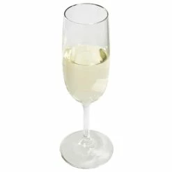 Libbey 8595SR Bristol Valley 6 Oz. Customizable Flute Glass - 24/Case -Vidivi shop 450982