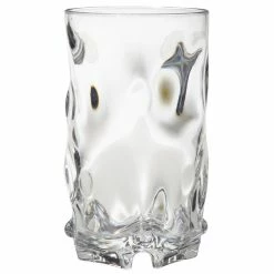 GET Enterprises GET SW-1442-1-CL L7 16 Oz. SAN Plastic Stackable Beverage Glass - 24/Case