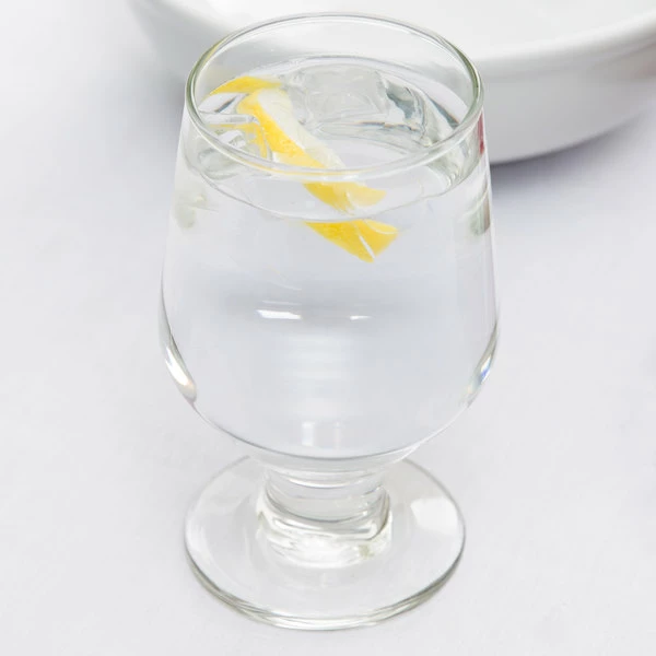 Libbey 3312 Estate 10.5 Oz. Customizable Footed All Purpose Goblet - 36/Case 4 Libbey 3312 Estate 10.5 Oz. Customizable Footed All Purpose Goblet - 36/Case - Image 4