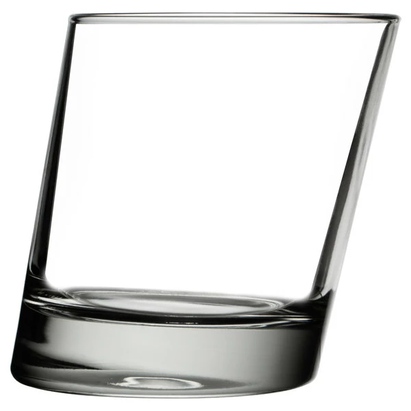 Libbey 11006821 Pisa 11.75 Oz. Customizable Slanted Rocks / Double Old Fashioned Glass - 12/Case 2 Libbey 11006821 Pisa 11.75 Oz. Customizable Slanted Rocks / Double Old Fashioned Glass - 12/Case - Image 2