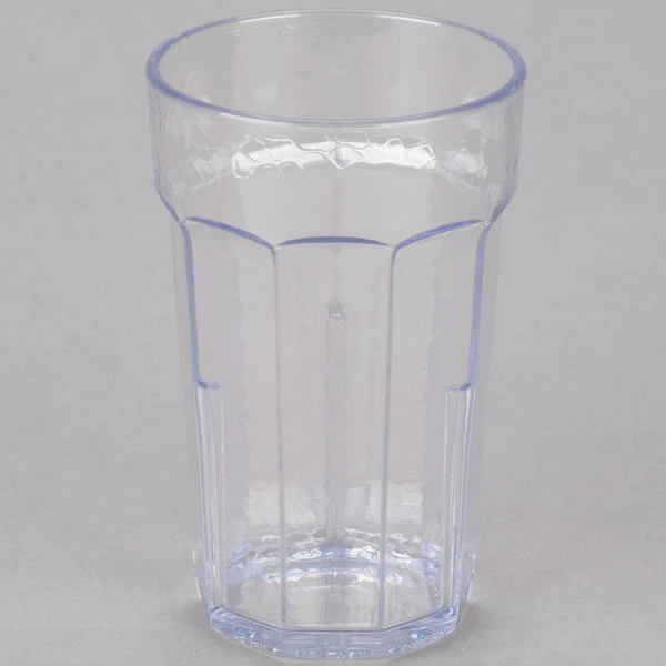 Cambro LT8152 Laguna 8 Oz. Clear Customizable SAN Plastic Tumbler - 36/Case 2 Cambro LT8152 Laguna 8 Oz. Clear Customizable SAN Plastic Tumbler - 36/Case - Image 2