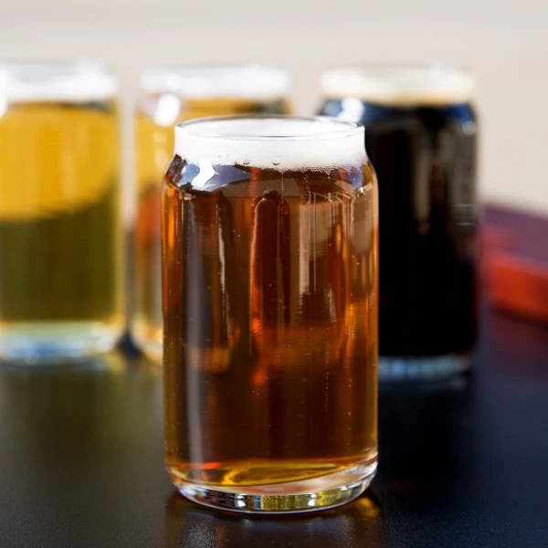 Libbey 265 5 Oz. Glass Can Tasting Glass - 4/Pack 3 Libbey 265 5 Oz. Glass Can Tasting Glass - 4/Pack - Image 3