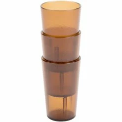 Cambro 500P153 Colorware 5.2 Oz. Amber Customizable SAN Plastic Tumbler - 72/Case 5 Cambro 500P153 Colorware 5.2 Oz. Amber Customizable SAN Plastic Tumbler - 72/Case -Vidivi shop 803827