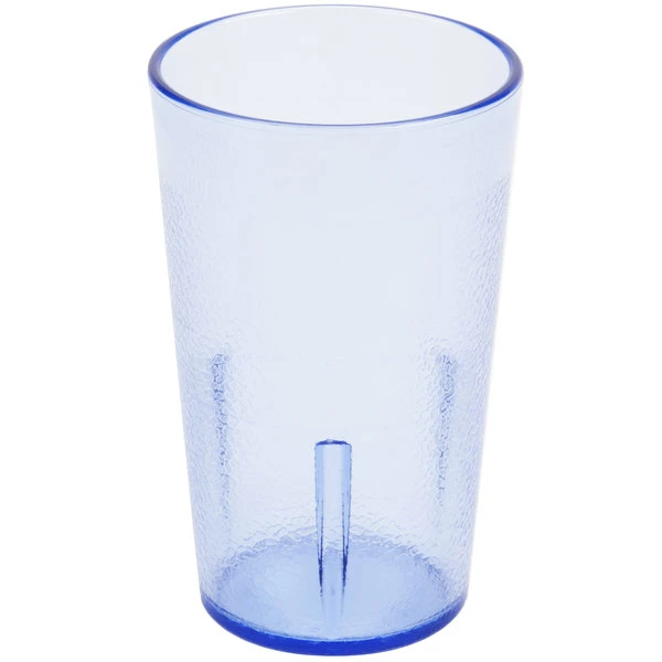 Cambro 500P401 Colorware 5.2 Oz. Slate Blue Customizable SAN Plastic Tumbler - 72/Case 2 Cambro 500P401 Colorware 5.2 Oz. Slate Blue Customizable SAN Plastic Tumbler - 72/Case - Image 2