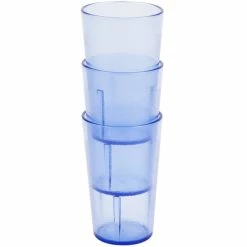 Cambro 500P401 Colorware 5.2 Oz. Slate Blue Customizable SAN Plastic Tumbler - 72/Case 5 Cambro 500P401 Colorware 5.2 Oz. Slate Blue Customizable SAN Plastic Tumbler - 72/Case -Vidivi shop 803868