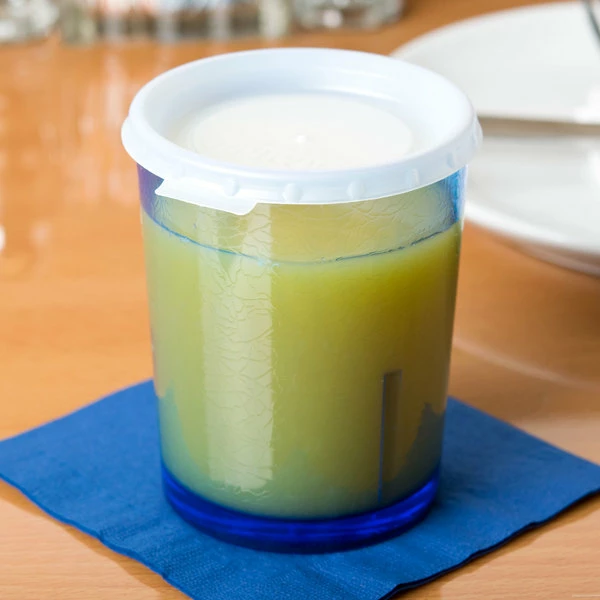 Cambro D14608 Del Mar 14 Oz. Sapphire Blue Customizable SAN Plastic Tumbler - 36/Case 4 Cambro D14608 Del Mar 14 Oz. Sapphire Blue Customizable SAN Plastic Tumbler - 36/Case - Image 4