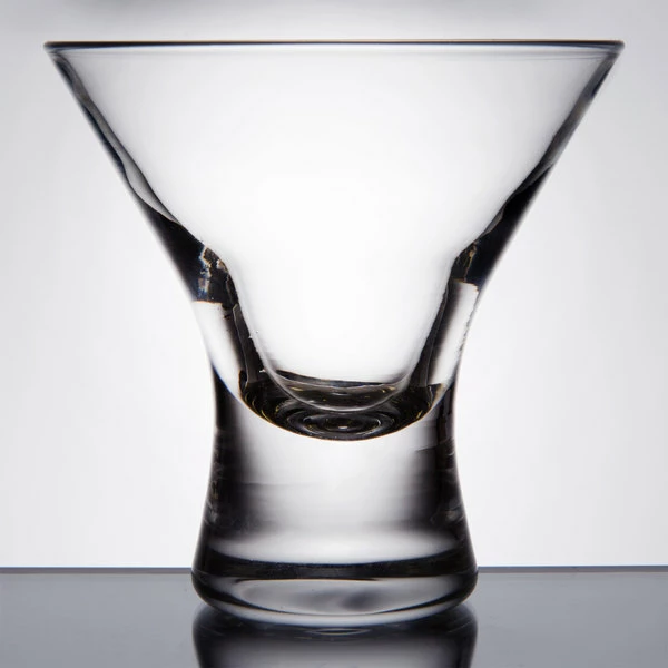 Anchor Hocking 90063 Perfect Portions 2.5 Oz. Dessert Taster Glass - Mini Martini Glass - 36/Case 2 Anchor Hocking 90063 Perfect Portions 2.5 Oz. Dessert Taster Glass - Mini Martini Glass - 36/Case - Image 2