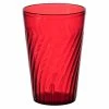 GET Enterprises GET 2220-1-R Tahiti 20 Oz. Red Customizable SAN Plastic Tumbler - 72/Case