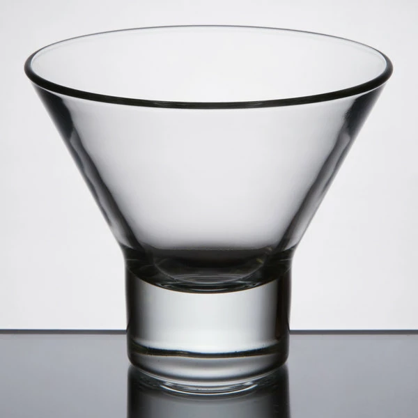 Libbey 11057822 Series V 7.6 Oz. Customizable Martini Glass - 12/Case 2 Libbey 11057822 Series V 7.6 Oz. Customizable Martini Glass - 12/Case - Image 2