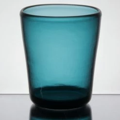 Carlisle MIN544015 Mingle 12 Oz. Teal Tritan Plastic Double Rocks / Old Fashioned Glass - 12/Case -Vidivi shop 895802