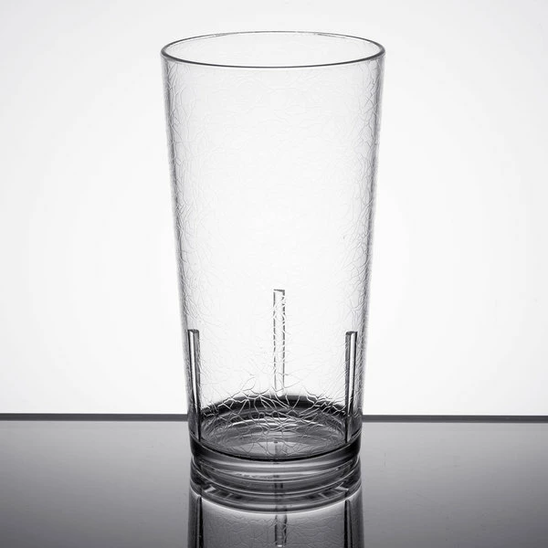 Cambro D24152 Del Mar 24 Oz. Clear Customizable SAN Plastic Tumbler - 36/Case 2 Cambro D24152 Del Mar 24 Oz. Clear Customizable SAN Plastic Tumbler - 36/Case - Image 2