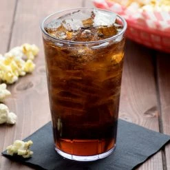 Cambro LDT16152 Lido 16 Oz. Clear SAN Plastic Tumbler - 36/Case