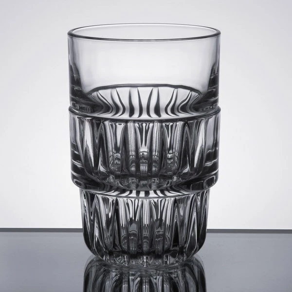 Libbey 15434 Everest 9 Oz. Stackable Rocks / Old Fashioned Glass - 36/Case 3 Libbey 15434 Everest 9 Oz. Stackable Rocks / Old Fashioned Glass - 36/Case - Image 3