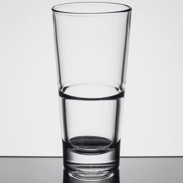 Libbey 15713 Endeavor 12 Oz. Customizable Stackable Beverage Glass - 12/Case 3 Libbey 15713 Endeavor 12 Oz. Customizable Stackable Beverage Glass - 12/Case - Image 3